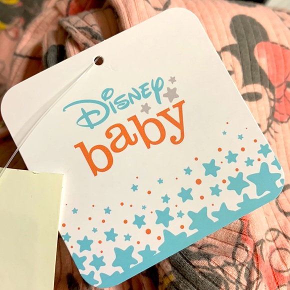 Disney’s Minnie Mouse Baby Girls Peplum Top, Leggings and Headband Set, 3 Piece - Picture 5 of 5